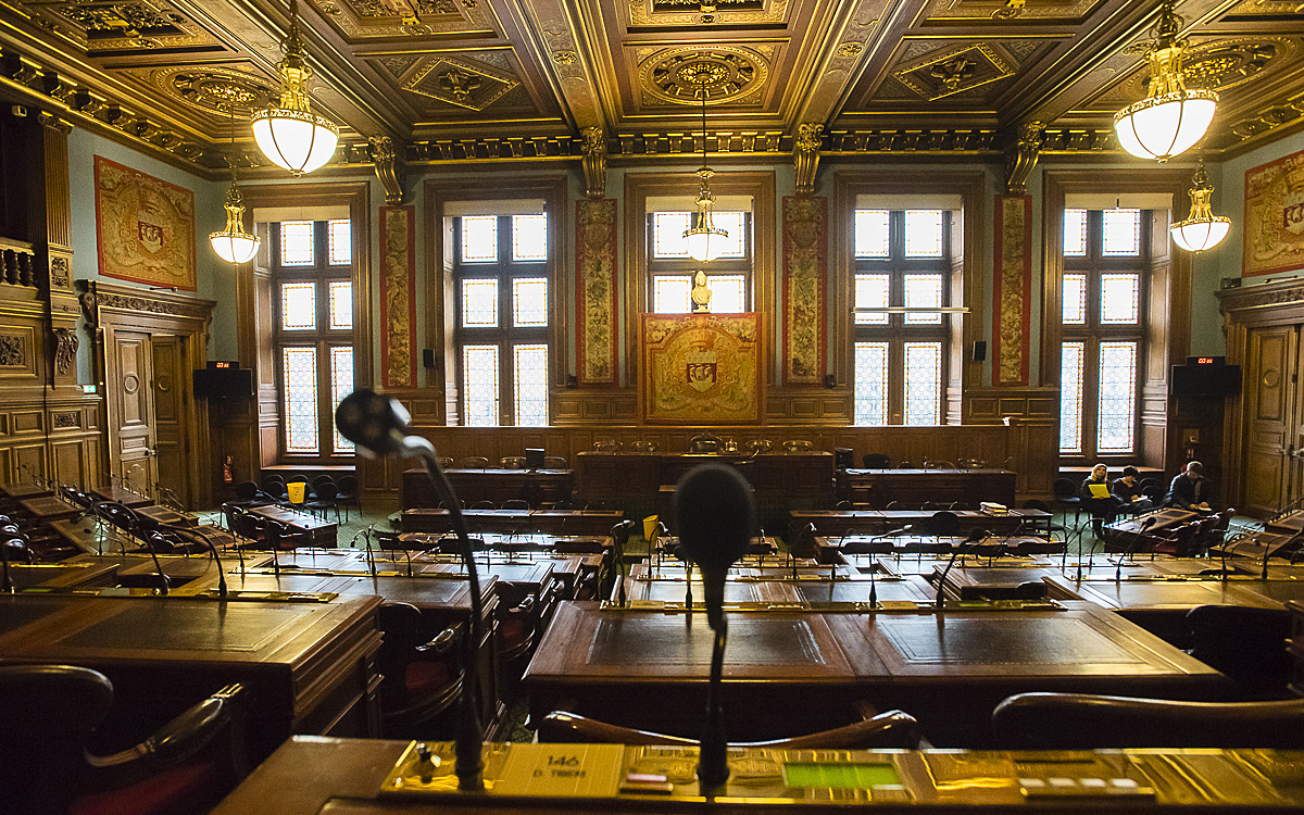 Salle du conseil de l'hôtel de Ville