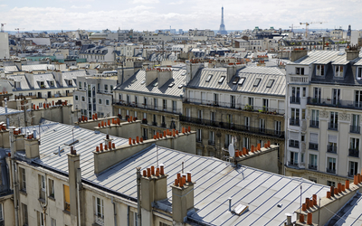 Vue aérienne Paris