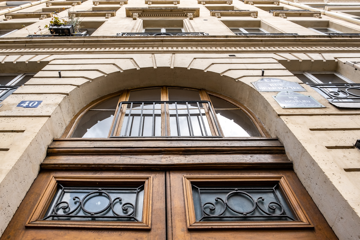 Dernière maison de Molière, au 40 rue de Richelieu
