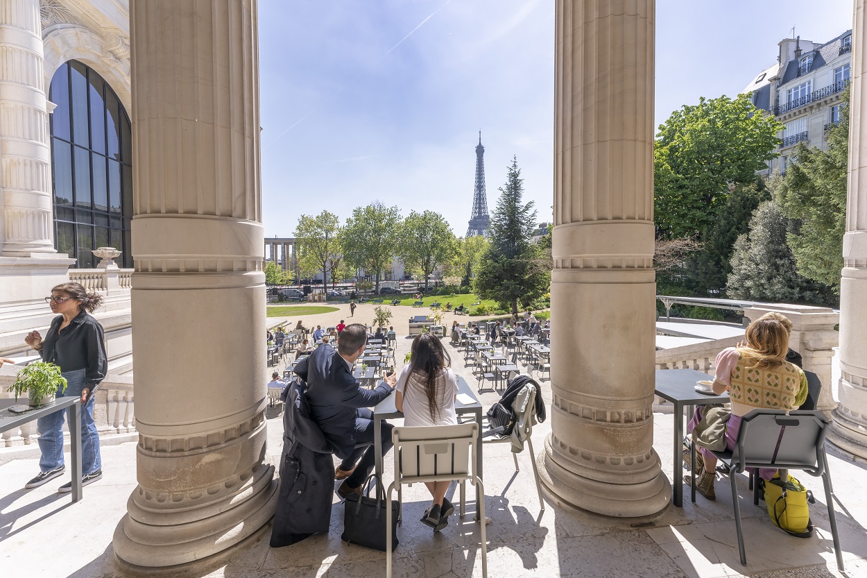 Musée Galliera, terrasse Les Petites Mains