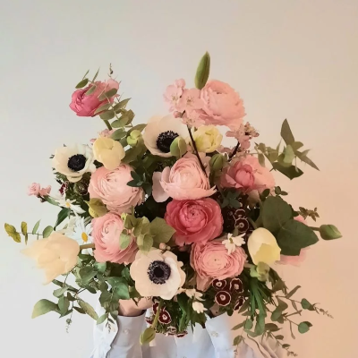 Bouquet de fleurs Amour pour la St Valentin