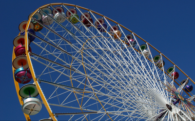 La Foire du Trône, dans le bois de Vincennes